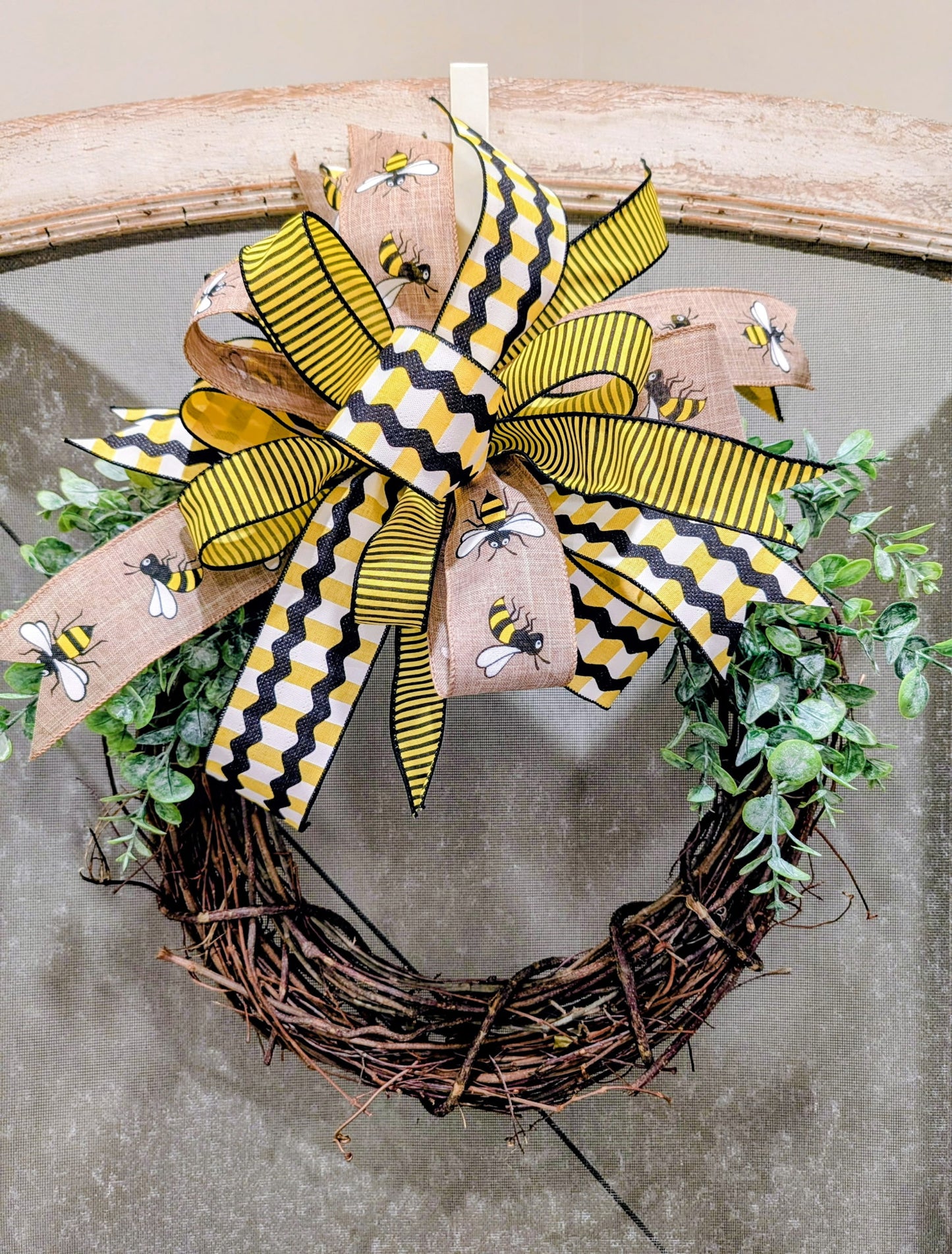 18" Grapevine Georgia Tech Wreath