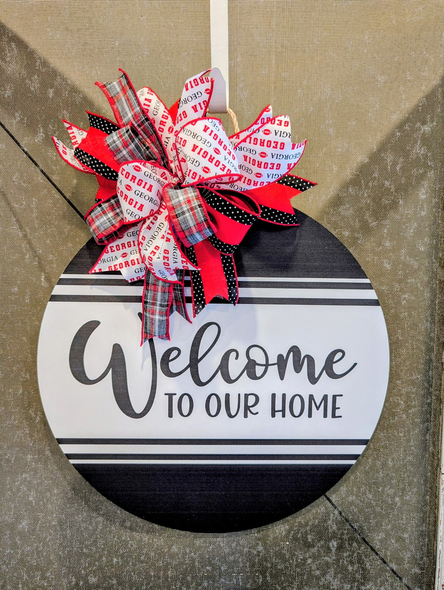 University of Georgia Door Hanger