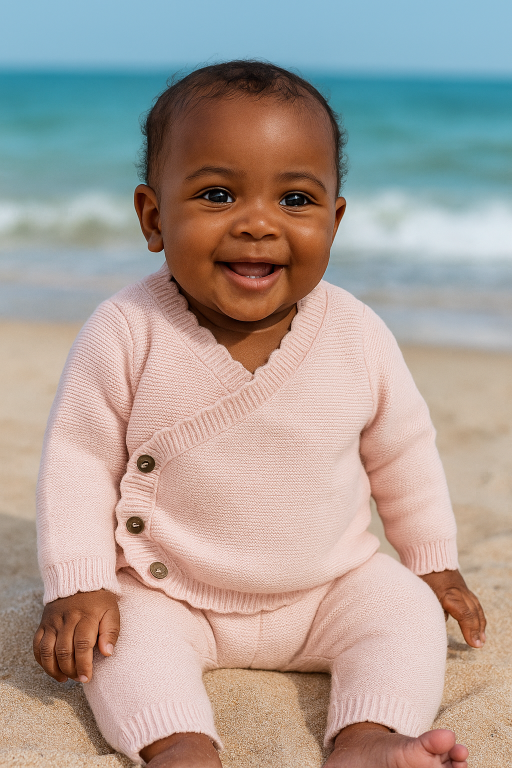 Pink Bunny Sweater Sets