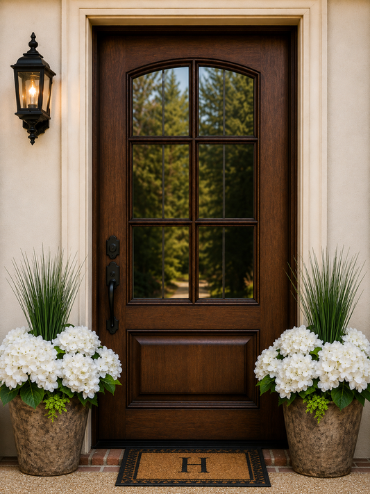 UV-protected Hydrangeas