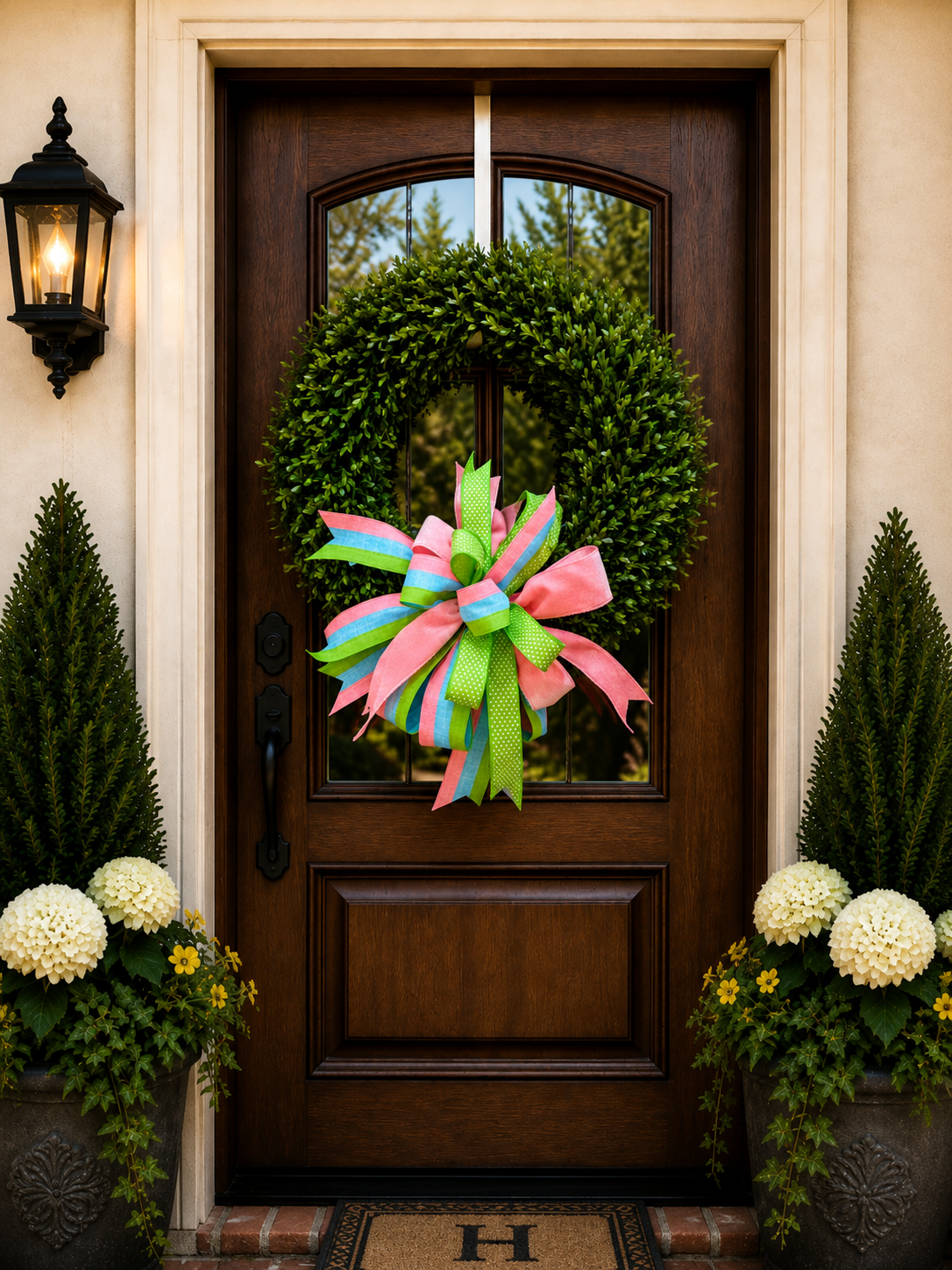 26" Tea Leaf Wreath