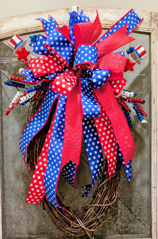18" Oval Grapevine Wreath