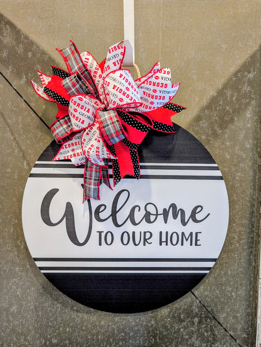 University of Georgia Door Hanger