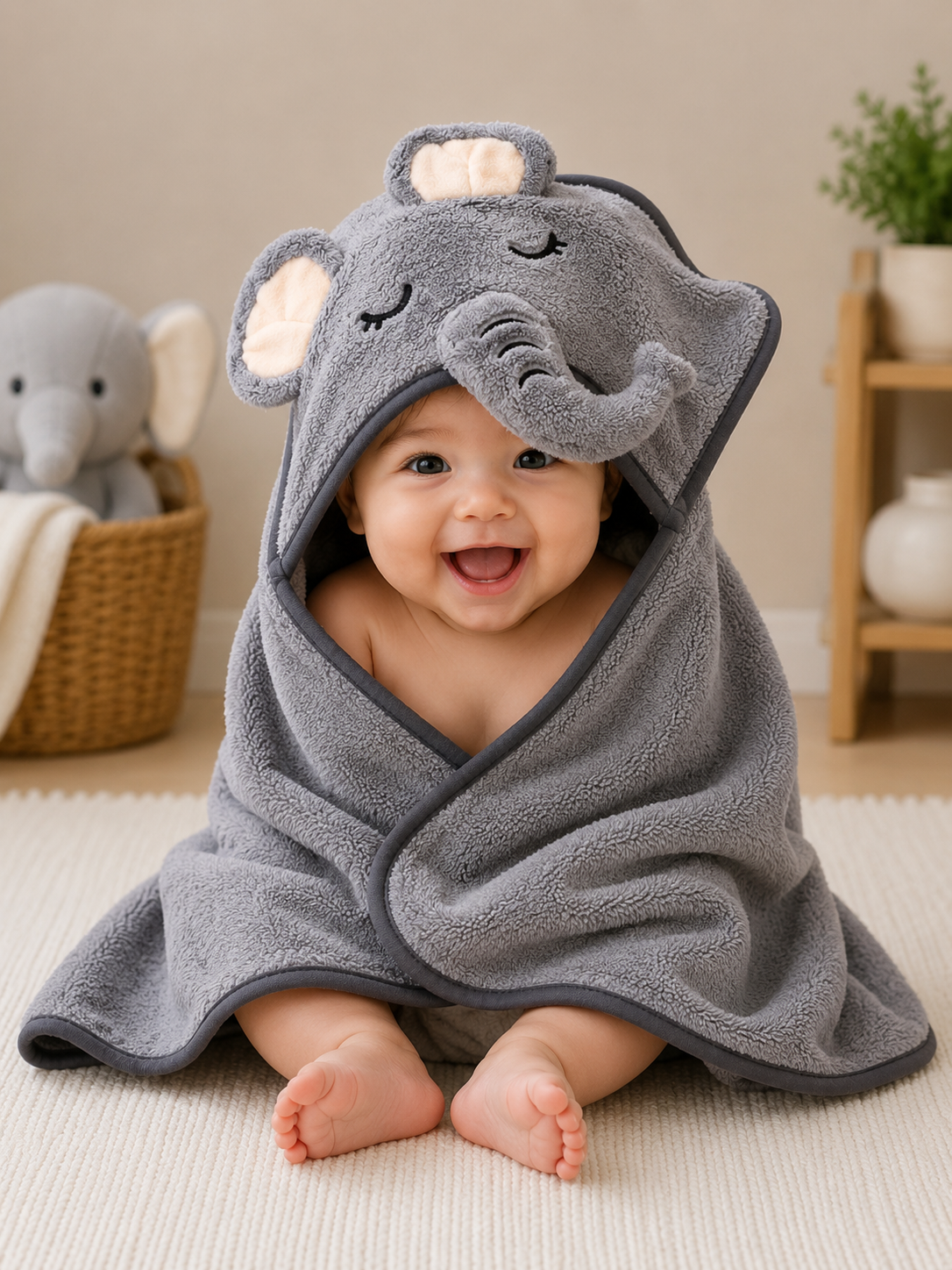 Hooded Animal Towels