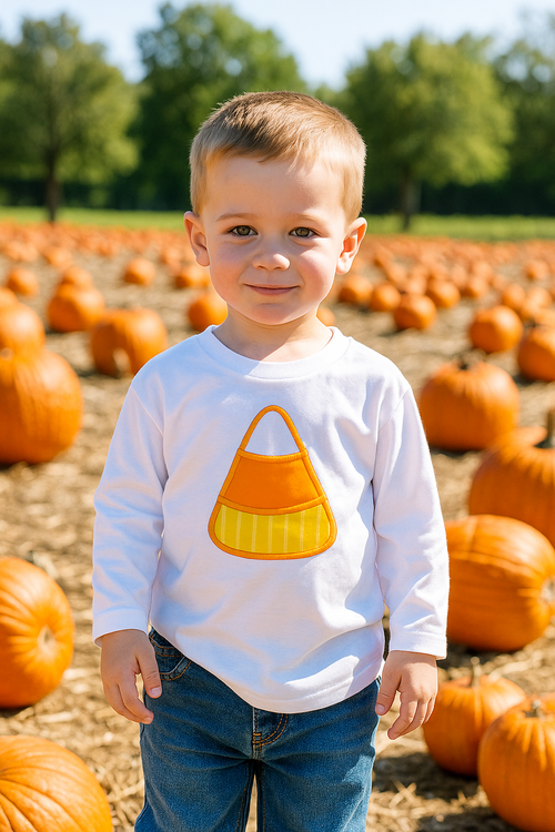 Candy Corn Long-sleeve T-shirt
