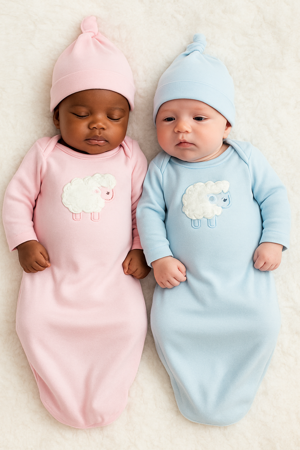 Newborn Gown & Hat