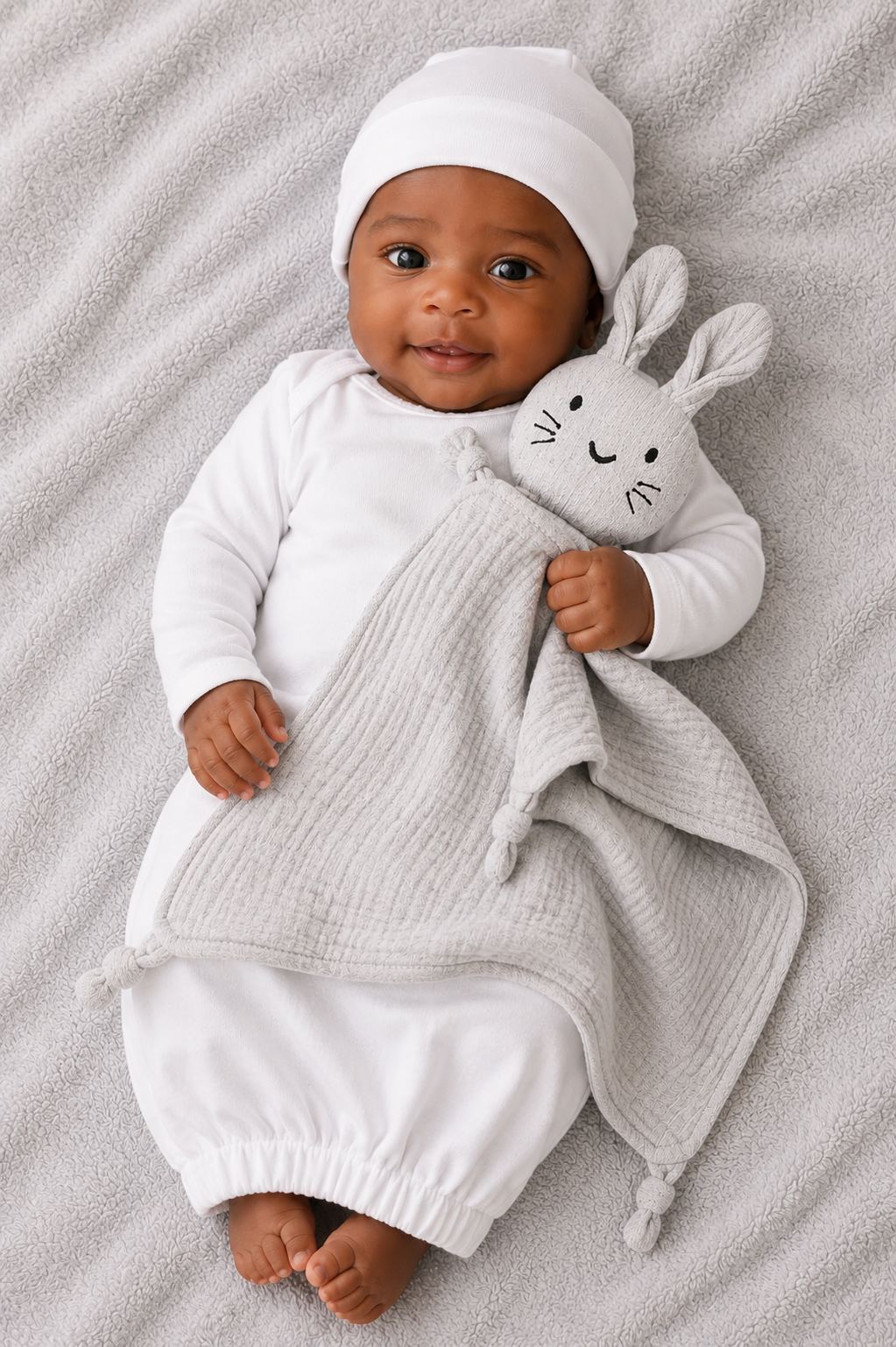 Rabbit Lovie Blanket