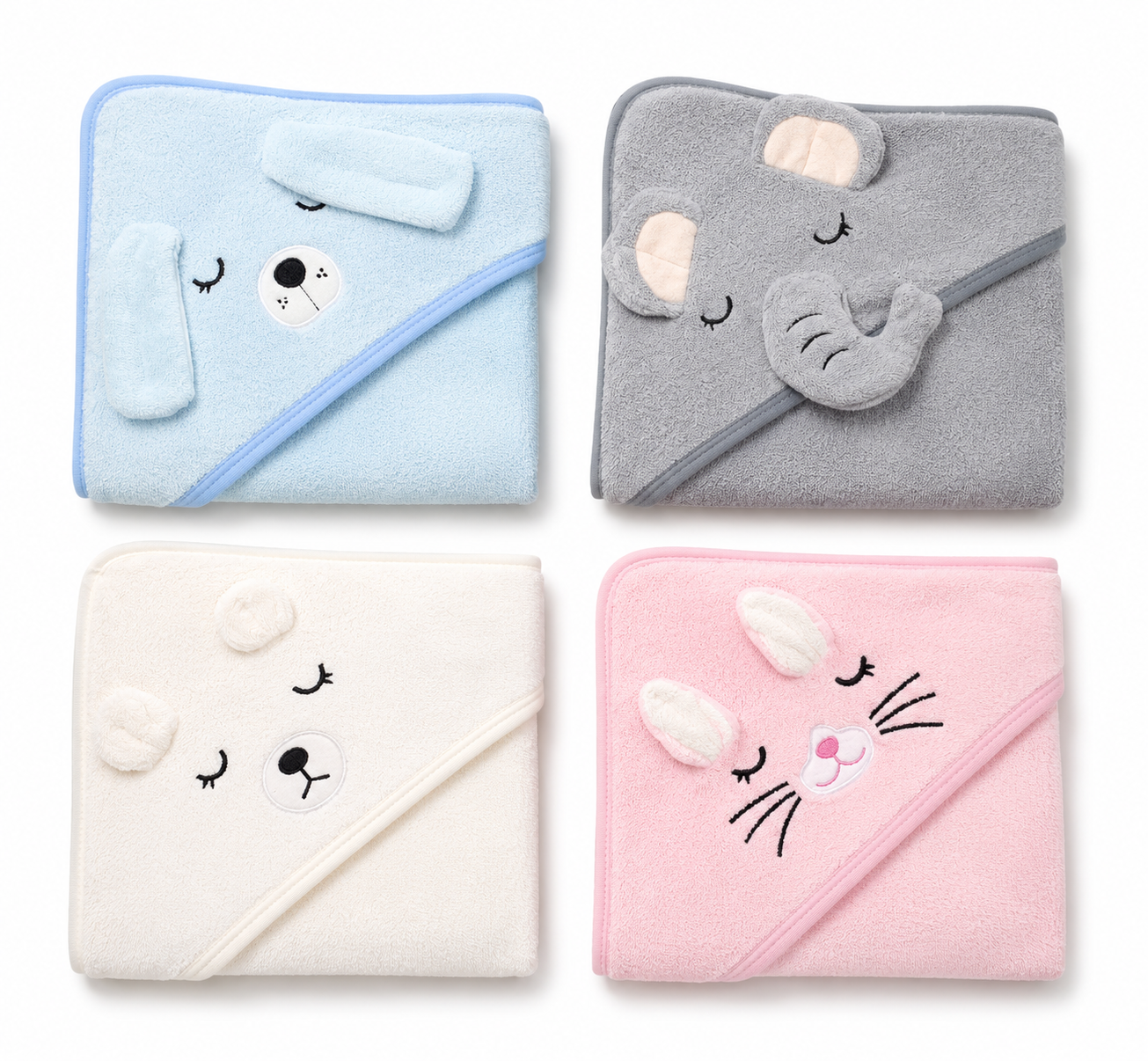 Hooded Animal Towels