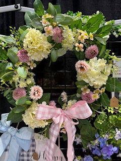 New Spring wreaths-$45 - $85