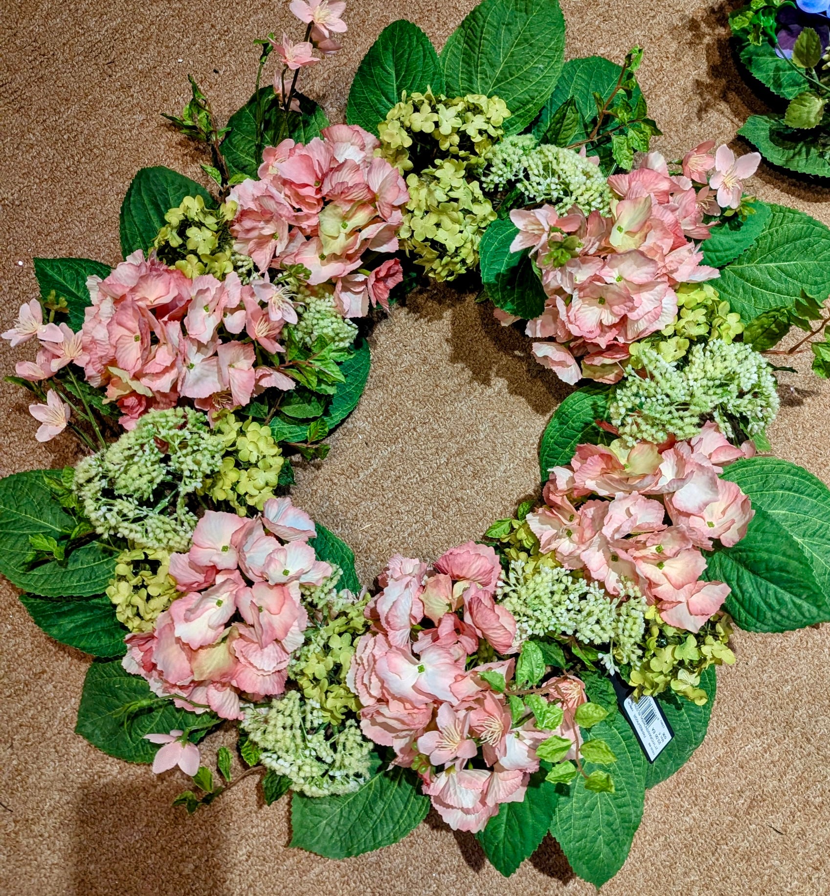 Spring wreath-Hydrangea