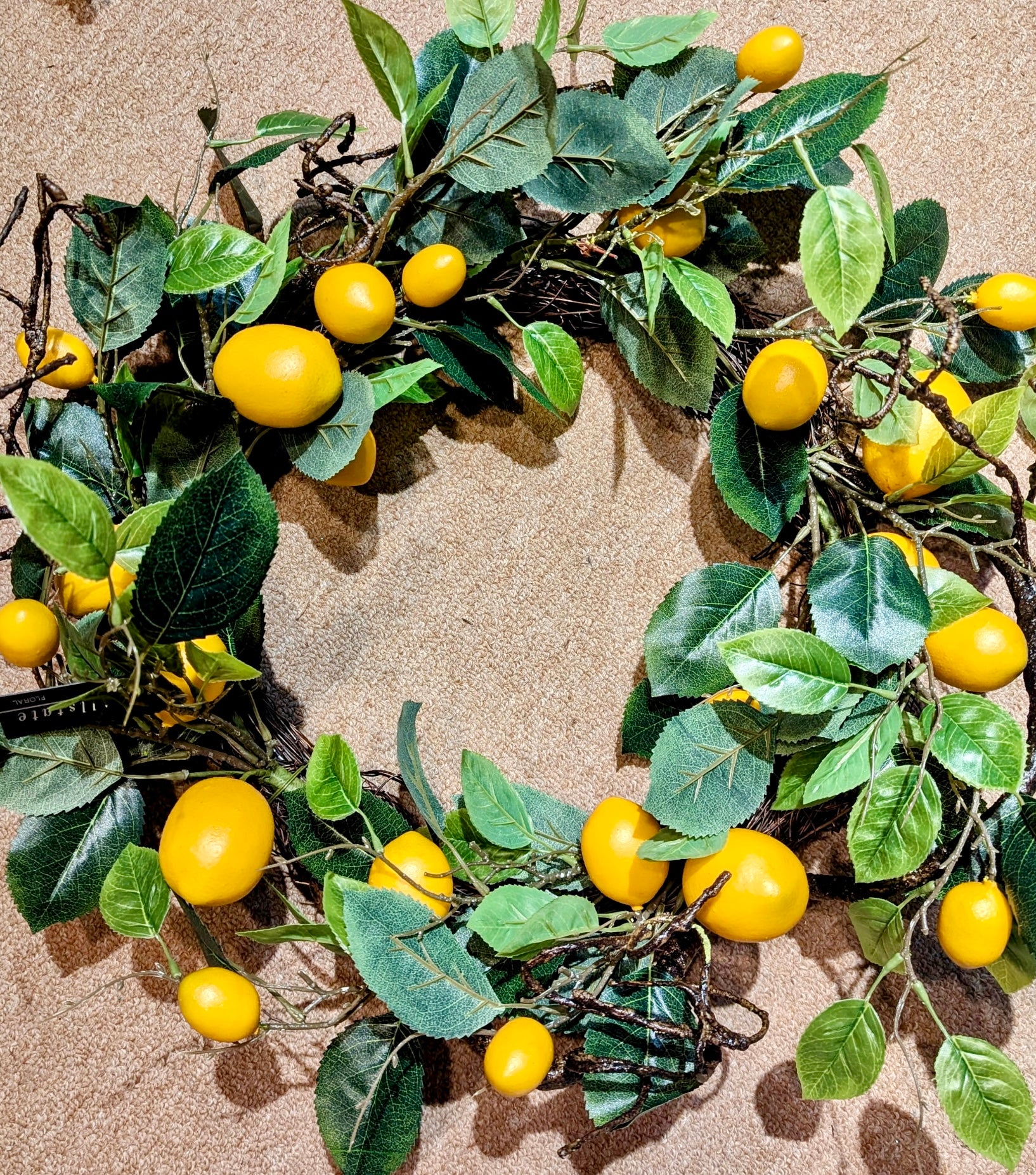 Lemon Wreath