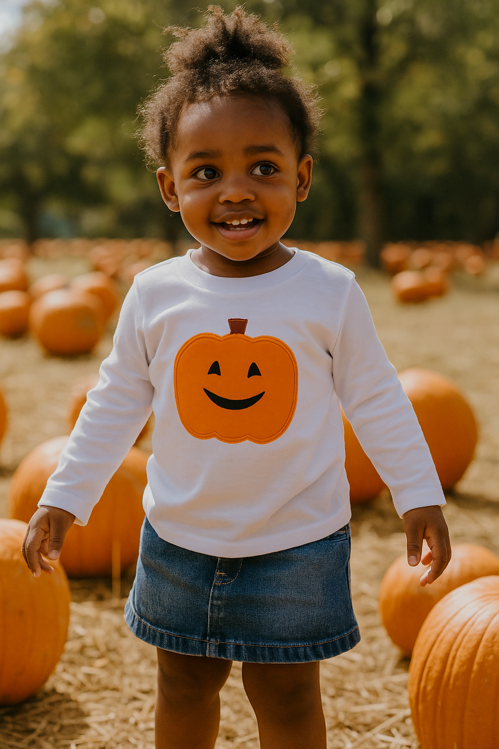 Jack-O-Lantern Long-sleeve T-shirt