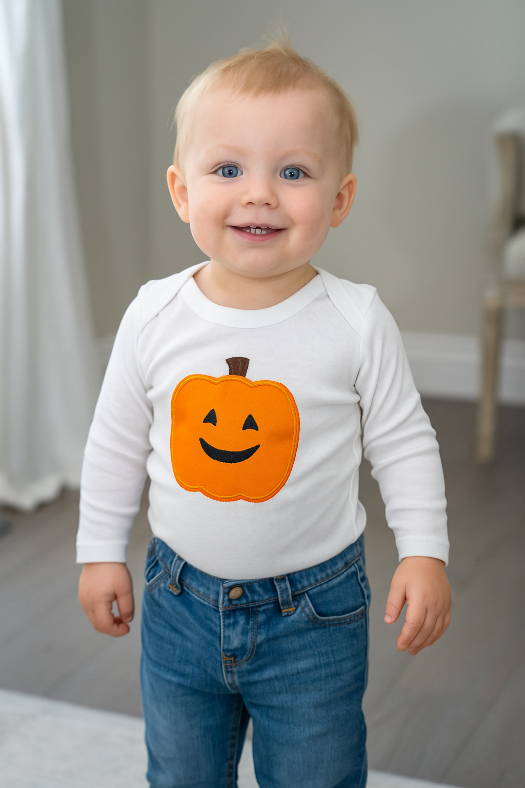 Jack-O-Lantern Long-sleeve T-shirt