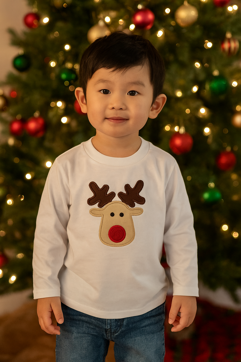 Long Sleeve-Reindeer Shirt