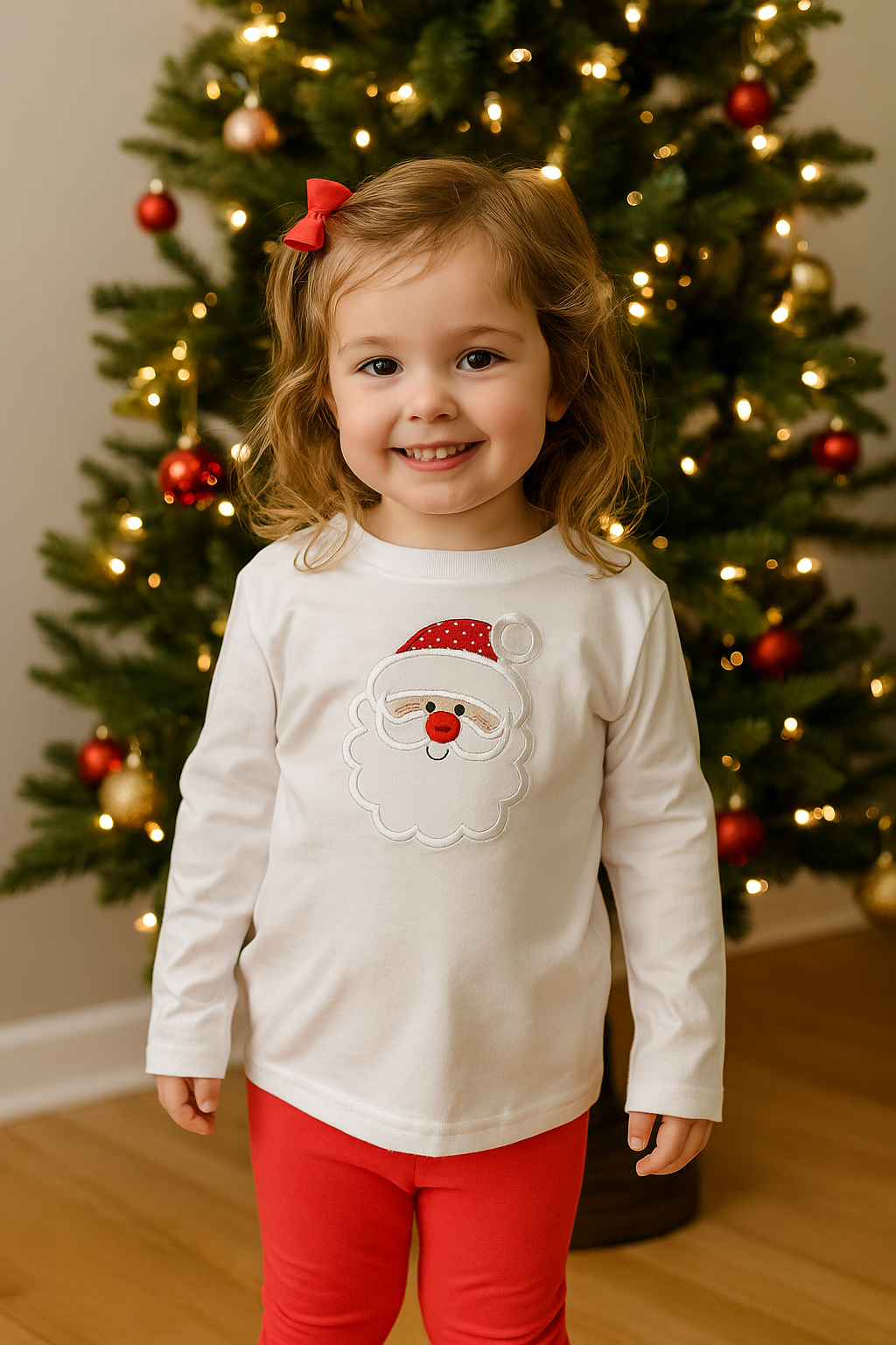 Long Sleeve Santa Shirt