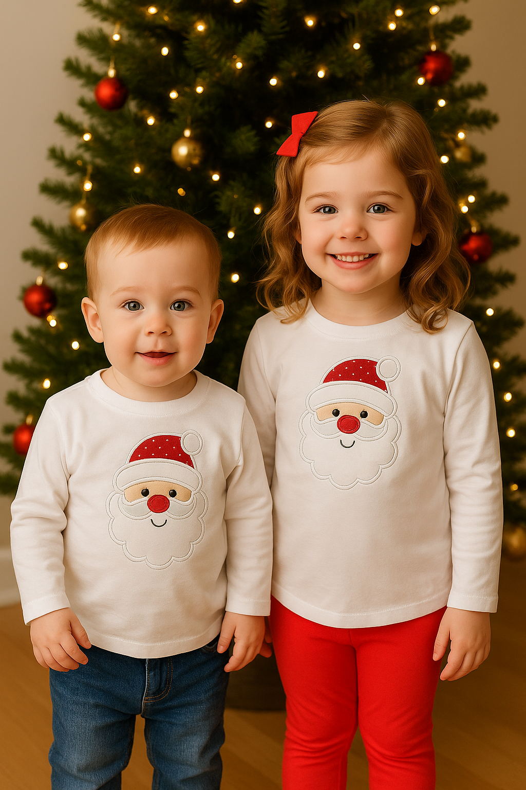 Long Sleeve Santa Shirt