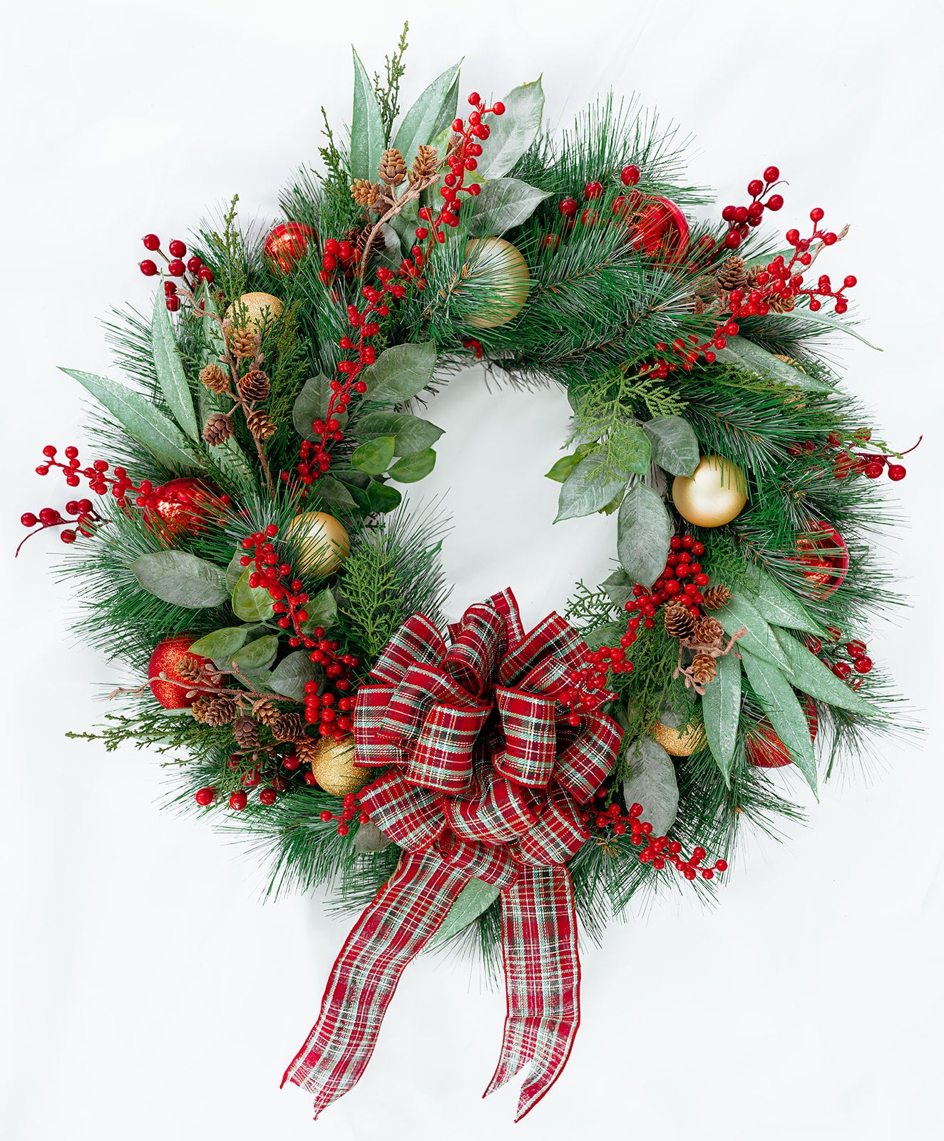 Eucalyptus Ornament Wreath
