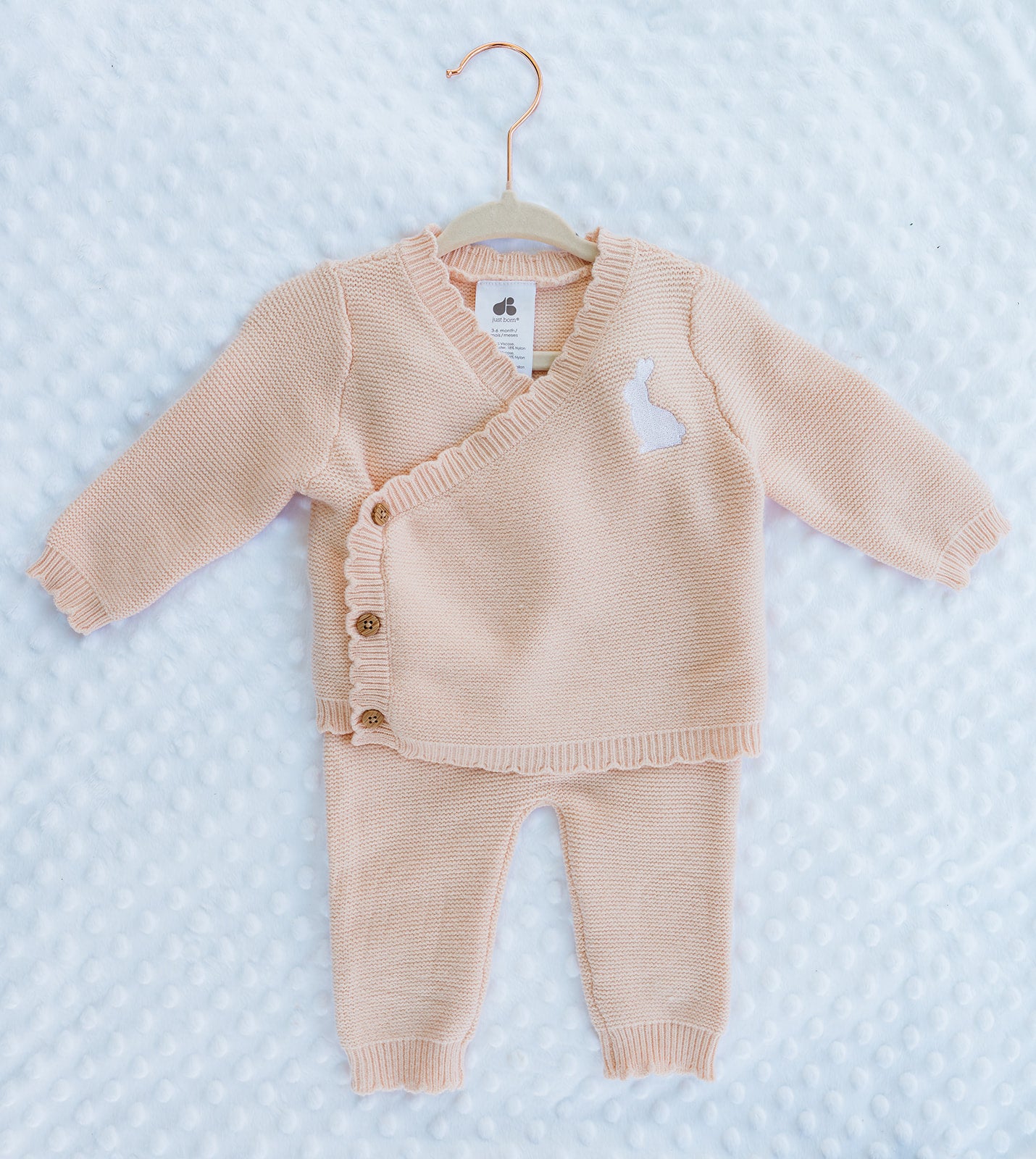 Pink Bunny Sweater Sets