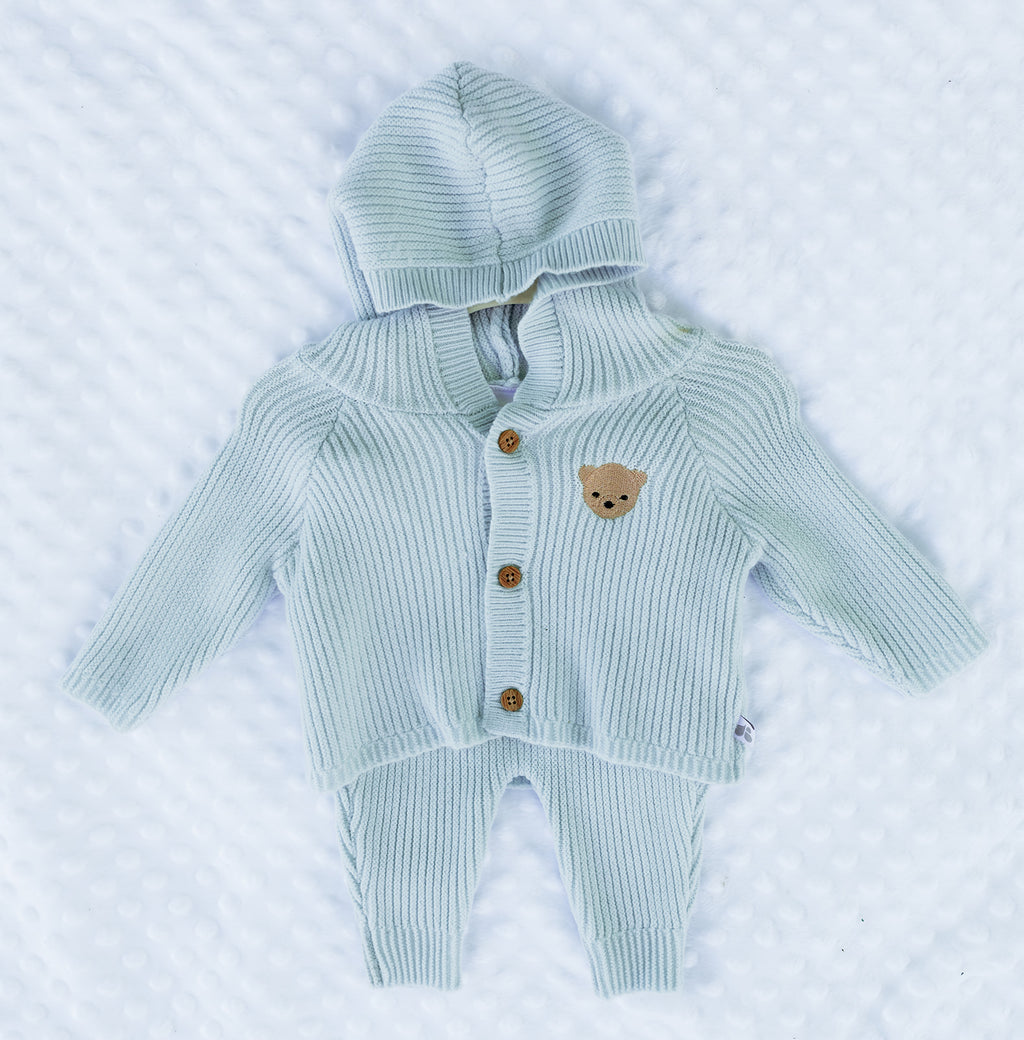 Blue Bear Sweater Sets