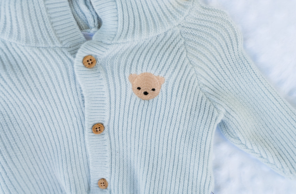 Blue Bear Sweater Sets