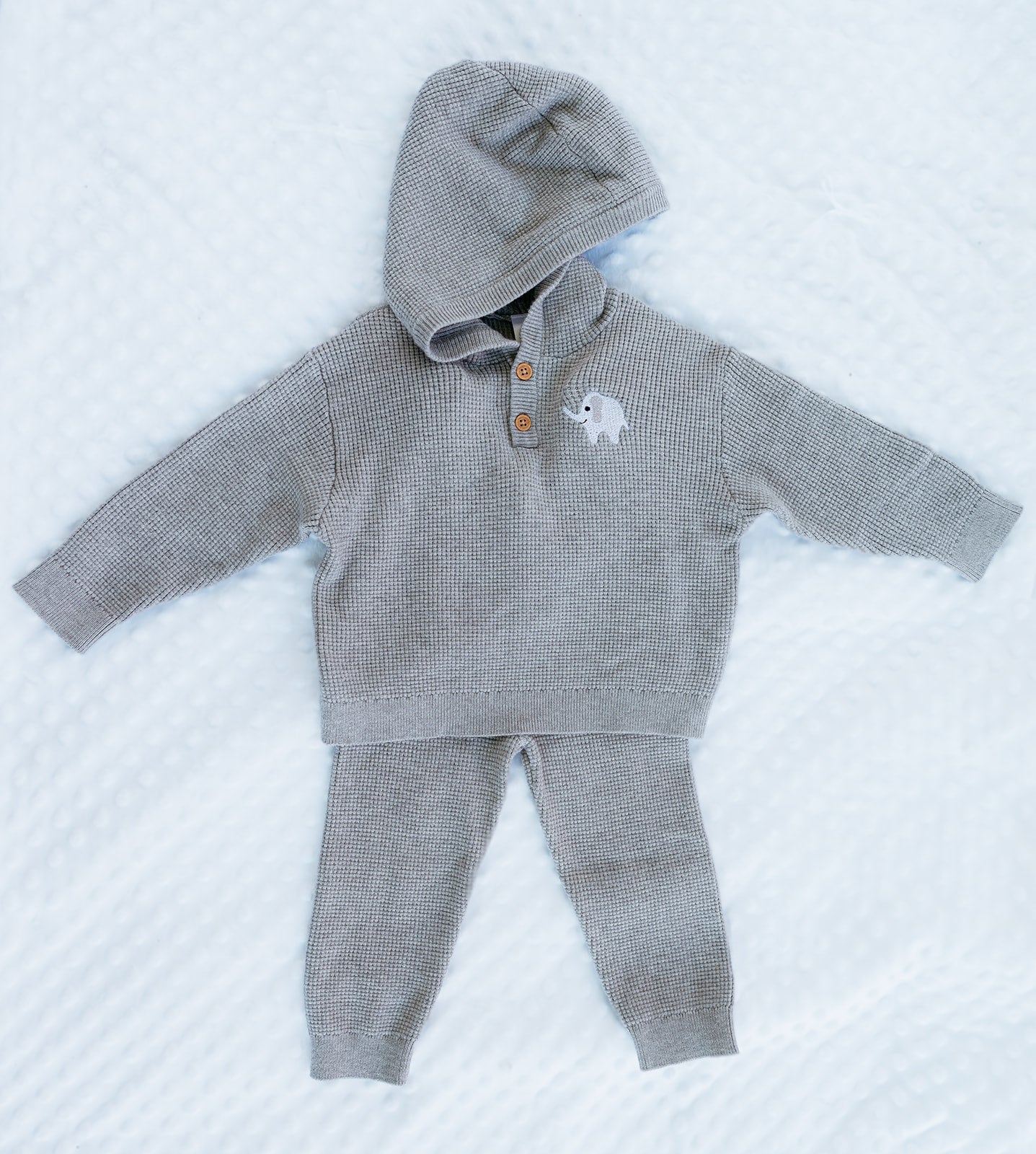 Gray Sweater Set